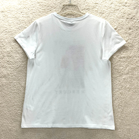 Freddy Mercury Bravado Designs T Shirt M 8/10 Cotton Short Sleeve Crew Neck - Picture 2 of 12